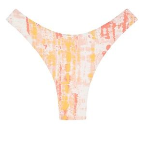 NWT Monday Swimwear Byron Bottom in Sunset Tie Dye